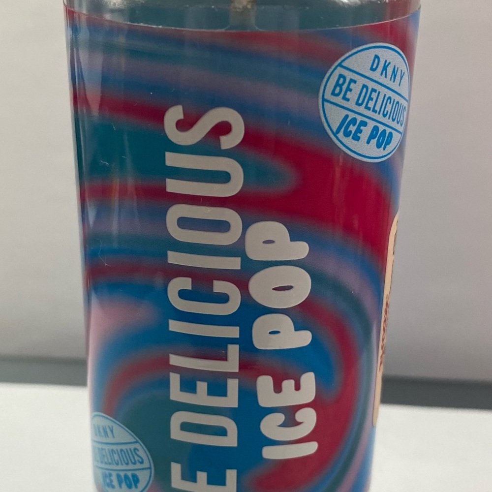 DKNY Be Delicious Ice Pop with Blue and Red Design